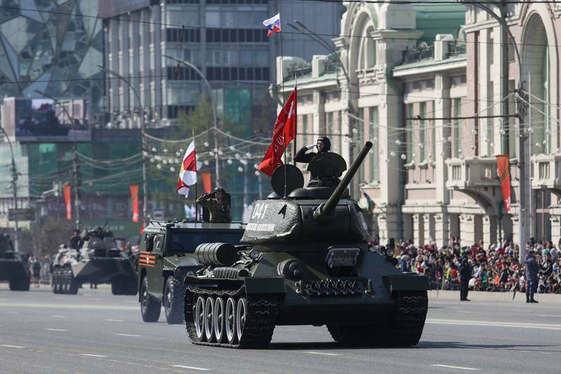 Tanks, missiles and dogs: See what Russia brought to its Victory Day parade