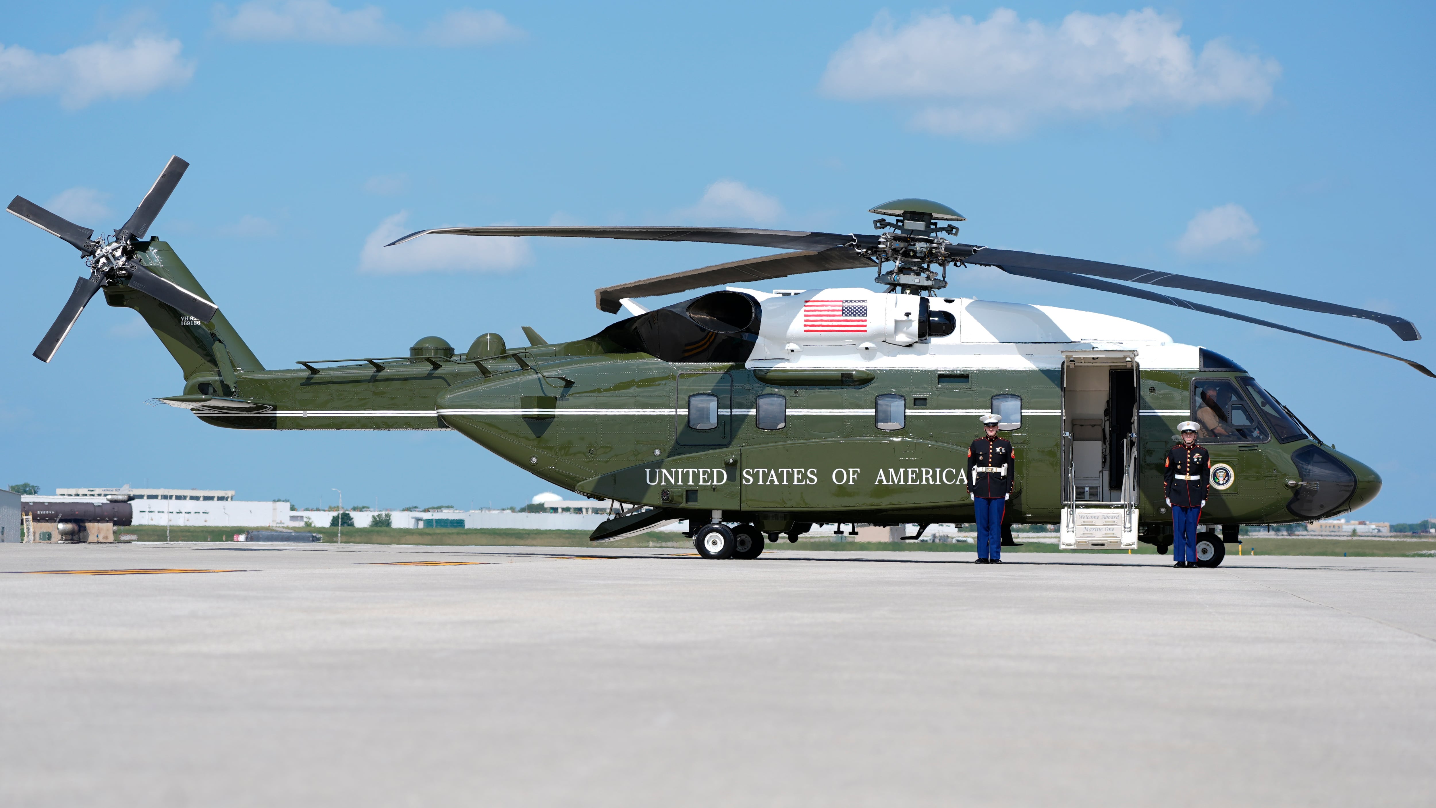 Biden takes first ride in new Marine One as Sikorsky completes delivery