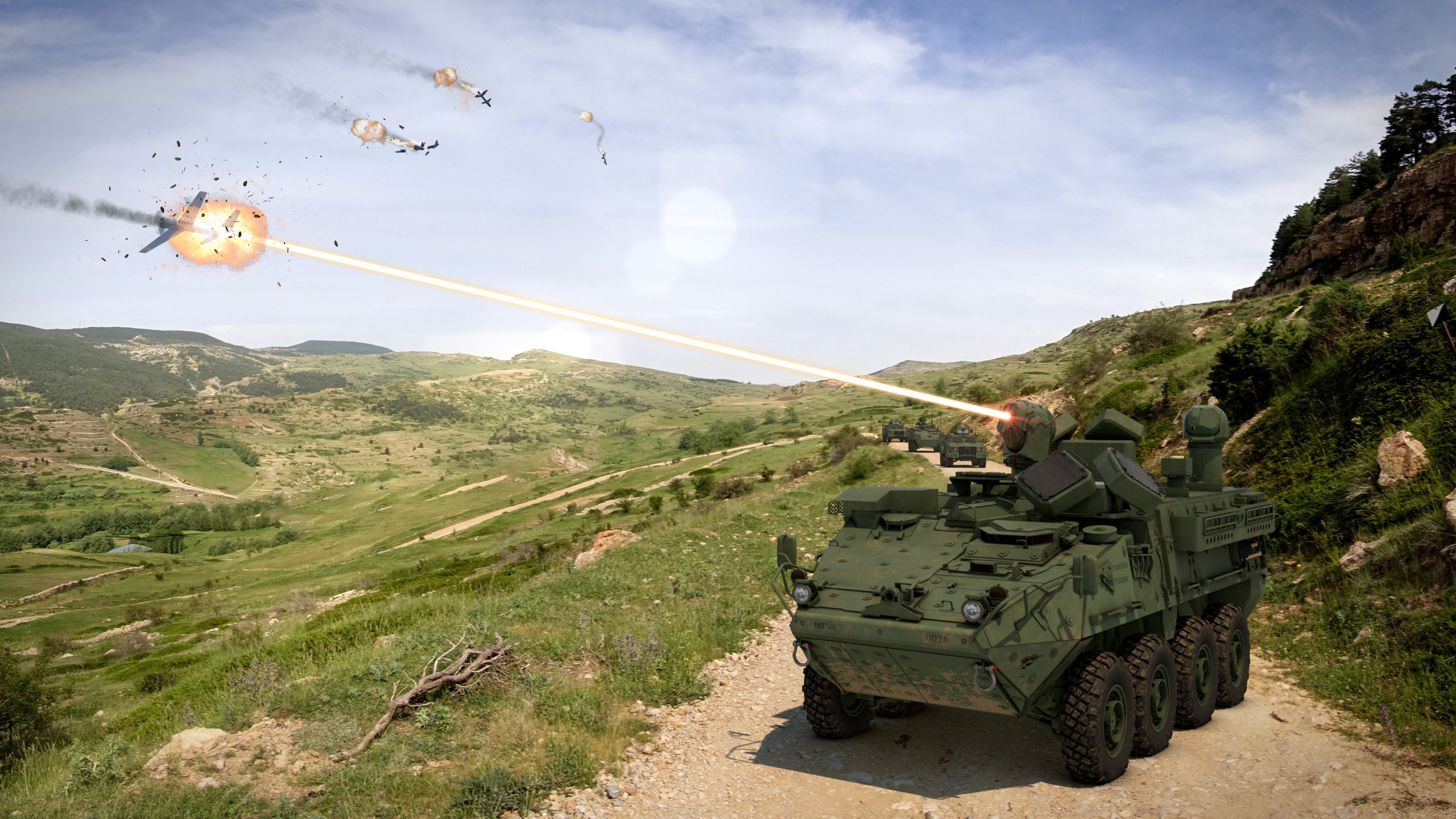 winnen zij is Manifestatie Army readies to deliver first set of Strykers with 50-kilowatt laser weapons