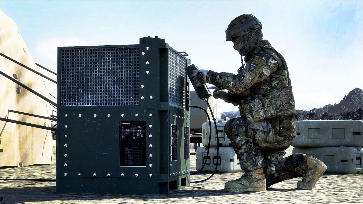 Military Battlefield Solar Battery Chargers