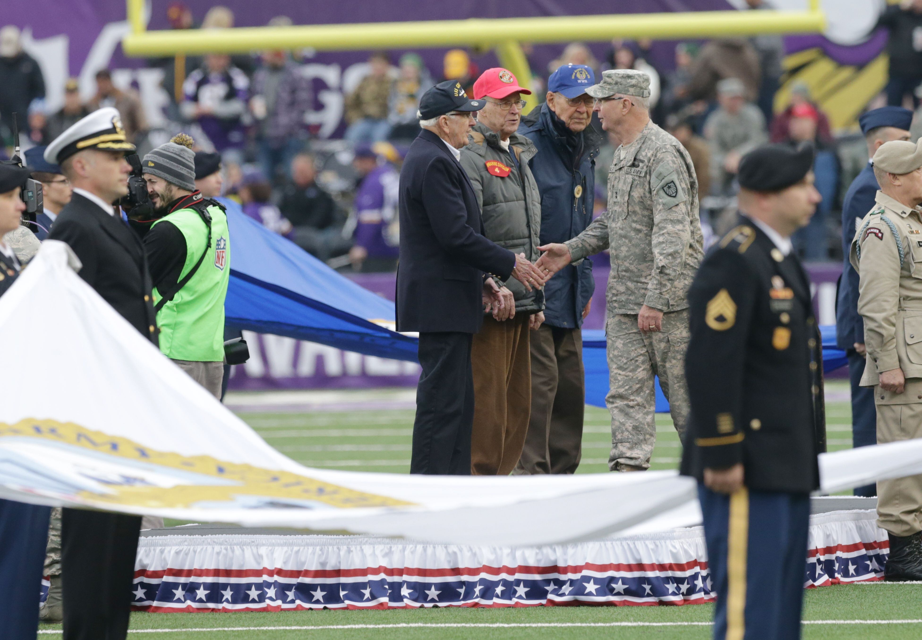 NFL Salute to Service: Nov. 23, 2014