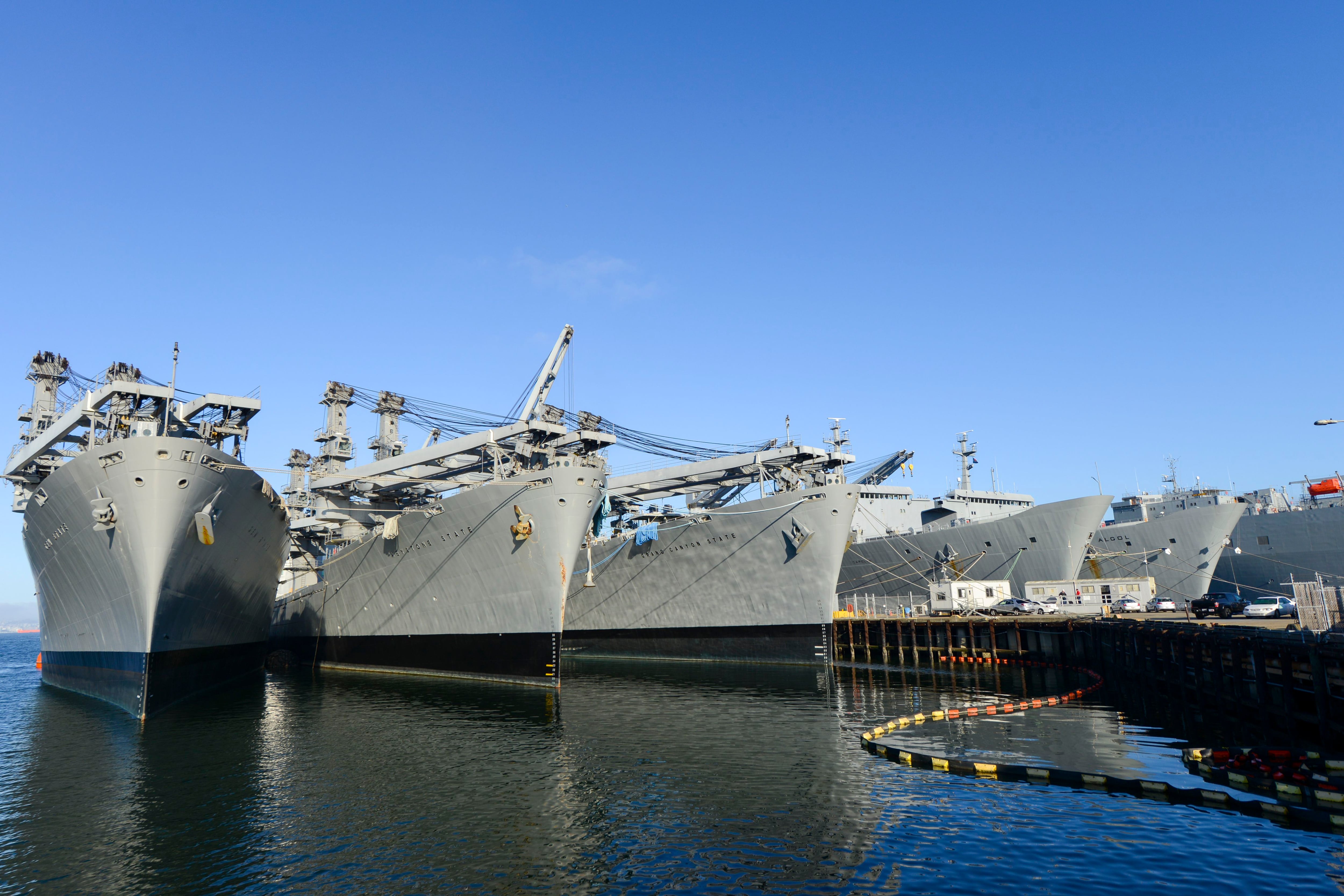 US Navy 'Ghost Fleet' Ships Make Pacific Visit As Pentagon Looks