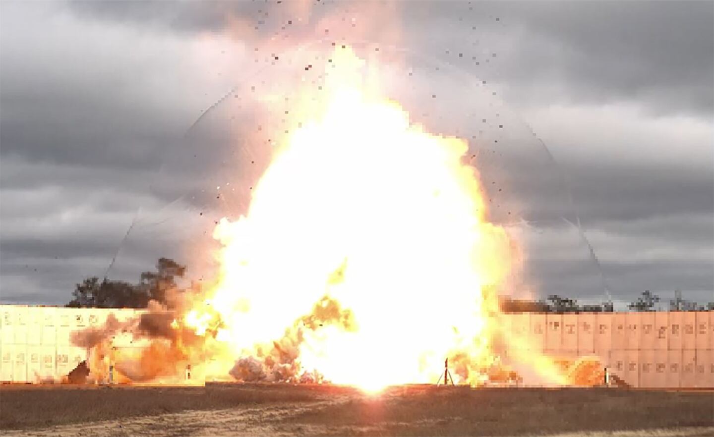 The 96th Test Wing recently concluded a GBU-72 test series that featured the first-ever load, flight and release of the 5,000-pound weapon. (Air Force)