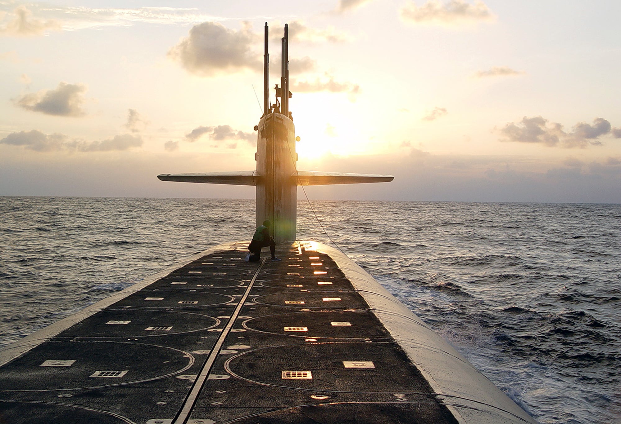 Ohio-class ballistic-missile submarine USS Wyoming