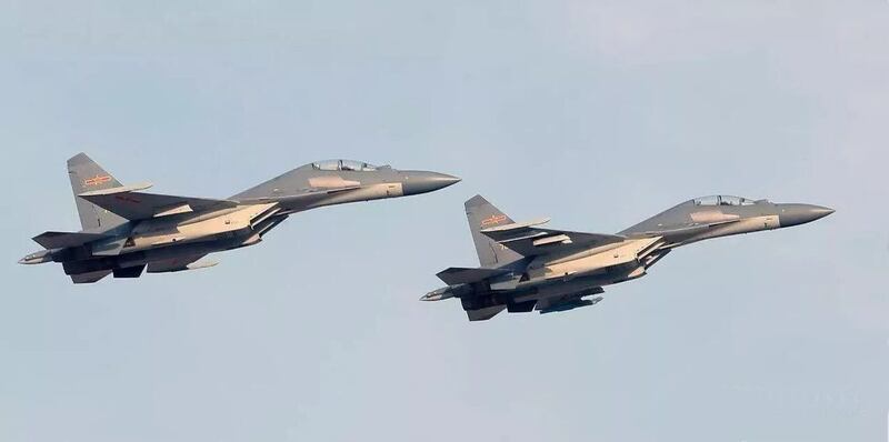 Images reveal China’s J-16 jets stepping up introduction into service